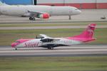 N706SV @ KTPA - Silver Flight 135 arrives at Tampa International Airport following flight from Key West International Airport