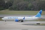N17550 @ KTPA - United Flight 1186 taxis to gate at Tampa International Airport following flight from Cleveland-Hopkins International Airport - by Suncoast Spotter