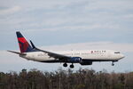 N775DE @ KRSW - Delta Flight 2474 arrives on Runway 6 at Southwest Florida International Airport following flight from Boston-Logan International Airport - by Suncoast Spotter