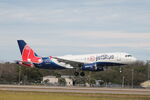 N606JB @ KRSW - JetBlue Flight 1529 arrives on Runway 6 at Southwest Florida International Airport following flight from John F Kennedy Airport