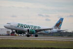 N387FR @ KRSW - Frontier Flight 3800 arrives on Runway 6 at Southwest Florida International Airport following flight from Chicago-O’Hare International Airport - by Suncoast Spotter