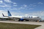 N33203 @ KRSW - United Boeing 737 parked in remote parking at Southwest Florida International Airport - by Suncoast Spotter