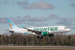 N372FR @ KRSW - Frontier Flight 1544 arrives at Southwest Florida International Airport following flight from Cleveland-Hopkins International Airport - by Suncoast Spotter