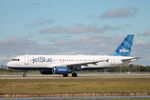 N505JB @ KRSW - JetBlue Flight 2834 taxis at Southwest Florida International Airport prior to flight to Worcester Airport - by Suncoast Spotter