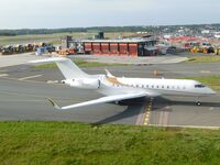 G-SBNM @ EGGW - Taxing in at Luton Airport after a flight from Dundee. - by James Lloyds