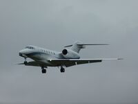 M-EGWD @ EGBJ - Arriving at her home based Gloucestershire Airport - by James Lloyds