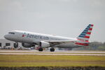 N124US @ KRSW - American Flight 2899 arrives on Runway 6 at Southwest Florida International Airport following flight from Philadelphia International Airport - by Suncoast Spotter