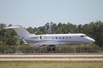 N716WW @ KRSW - Challenger 716WW arrives at Southwest Florida International Airport following flight from St Louis-Downtown Airport - by Suncoast Spotter
