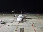 SX-OBR @ LGSR - The last flight of the day is getting ready for its short hop to ATH - by MichaLueck