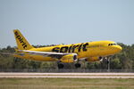 N612NK @ KRSW - Spirit Flight 508 arrives at Southwest Florida International Airport following flight from Boston-Logan International Airport - by Suncoast Spotter