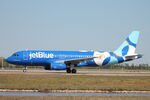 N506JB @ KRSW - JetBlue Flight 2834 taxis at Southwest Florida International Airport prior to flight to Worcester Regional Airport