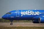 N3242J @ KRSW - JetBlue Flight 1812 taxis at Southwest Florida International Airport prior to flight to Newark-Liberty International Airport