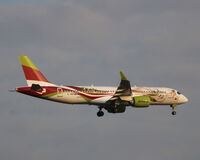 YL-ABX @ EKCH - YL-ABX in Baltic Heritge Livery landing rw 04L - by Erik Oxtorp