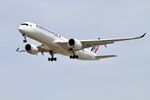 F-HUVE @ KORD - A359 Air France Airbus A350-941 F-HUVE arriving on 28C KORD - by Mark Kalfas