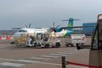 G-CMMT @ EGHI - G-CMMT 2013 ATR 72-600  Emerald Airlines UK (Aer Lingus Regional) Southampton Airport - by PhilR
