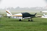 G-AVLJ @ EGJJ - G-AVLJ 1967 Piper PA-28-140 Cherokee Jersey Airport - by PhilR