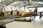 LZ842 @ EGKB - LZ842 (G-CGZU) 1943 VS Spitfire lX RAF Heritage Hangar Biggin Hill  - by PhilR