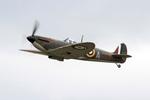 X4650 @ EGSU - X4650 (G-CGUK) 1940 VS Spitfire la Duxford  - by PhilR