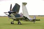 G-BUAR @ EGSU - PP972 (G-BUAR) 1944 VS Seafire LFlllc RN Flying Legends Duxford   - by PhilR