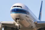 B-2081 @ KORD - B77L China Southern Cargo Boeing 777-F1B,  B-2081 on approach KORD - by Mark Kalfas