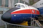 XT575 @ EGLB - XT575 1961 Vickers V837 Viscount cockpit A&AEE Brooklands  - by PhilR