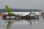 YL-ABB @ LSZH - A rainy day in Zürich - by MichaLueck