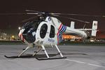 G-15 @ EGWU - G-15 MD520N Belgian State Police Air Support Unit RAF Northolt Nightshoot 19.10.17(5)