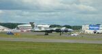 XH558 @ EGLF - Taxiing at Farnborough 2008 - by Lee Garton