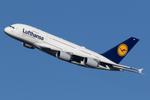 D-AIMM @ LOWW - Lufthansa A380 - by Andy Graf