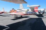 N4487K @ KRDG - Twin Navion at Reading - by Jack N. Derrickson