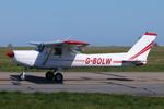 G-BOLW @ EGSH - Just landed at Norwich. - by Graham Reeve