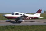 PH-GTT @ EGSH - Just landed at Norwich. - by Graham Reeve