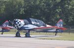 N7462C @ KLAL - North American AT-6B - by Mark Pasqualino