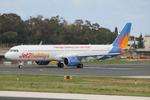 G-HLYH @ LMML - Airbus A321-251NX G-HLYH Jet2Com exiting Park No9 at Malta International Airport for departure. - by raymond