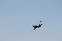 N8043E @ FLX - Caught in the air above Rattlesnake Raceway, Fallon, NV - by Anthony Wright