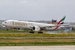 A6-EPP @ LMML - Landing RWY 13 - by Nicolai Schembri