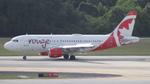 C-FZUG @ KTPA - AC Rouge A319 - by AviationLover50