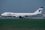 EP-IAH @ LOWW - Iran Air 747-200