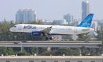N565JB @ KFLL - JBU A320 zx bdl-fll - by FloridaMetal