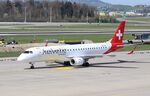HB-JVP @ LSZH - ERJ-190-100LR