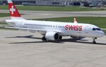 HB-JCA @ LSZH - Airbus A220-371 - by Mark Pasqualino