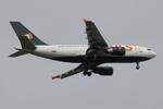 TC-VEL @ LMML - Airbus A310-308(F) reg TC-VEL of ULS Cargo landing on RW13 in Malta. - by raymond