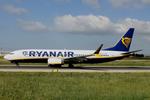 EI-IKA @ LMML - Boeing 737-8 MAX reg EI-IKA of Ryanair taxying out for departure from Malta. - by raymond