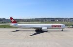 HB-JNB @ LSZH - Boeing 777-3DE/ER - by Mark Pasqualino