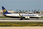 EI-IGY @ LMML - Boeing 737-8 MAX reg EI-IGY of Ryanair just landed in Malta. - by raymond