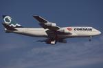 F-GSEX @ LOWW - Corsair 747-300