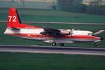 F-ZBFG @ LOWW - Securite Civile F-27