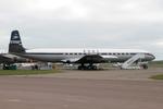 G-APDB @ EGSU - G-APDB 1957 DH106 Comet 4 BOAC Duxford 