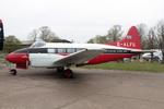 G-ALFU @ EGSU - G-ALFU 1949 DH104 Dove 6 CAFU IWM Duxford