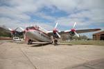 G-ANTK @ EGSU - G-ANTK (MW232) 1945 Avro 685 York C1 Dan Air Duxford 